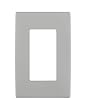 Leviton Renu REWP1-PG One-Gang Screwless Snap-On Wallplate, Pebble Grey