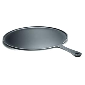 Le Creuset Cast Iron Crepe Pan, Satin Black, 29 cm