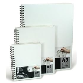 Reeves Canvas Covered A4 Sketch Pad