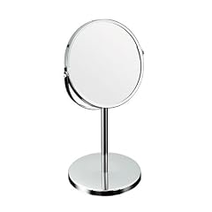 Axxentia Bad 282801 Vergr��erungs-Tischspiegel, verchromt, rund 17 cm �, 3-fache Vergr��erung, 34,5 cm hoch