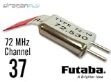 Futaba Channel 37 72MHz FM Dual Conversion Radio Receiver Crystal RX Xtals by Futaba