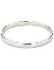 GURHAN "Midnight" Sterling Silver Hammered Bangle Bracelet
