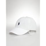 Polo by Ralph Lauren　Classic Pony Cap［並行輸入品］　ラルフローレン　クラッシックポニー　キャップ (8-20　【49～58センチ調整可能】, ホワイト)