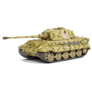 1/72 ドイツ軍 キングタイガー（ヘンシェル砲塔） w/ツィンメリットコーティング 第501重戦車大隊