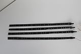 Theluckleds 4 pcs 30CM for 15 pcs LED Car Truck Motors Flexible Strip Light Waterproof WHITE