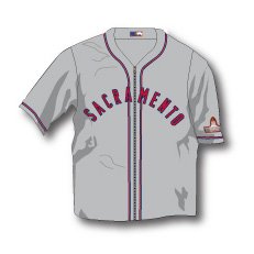 1947 Sacramento Solons Road Jersey
