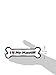 Imagine This Bone Car Magnet, I Love My Mastiff, 2-Inch by 7-Inch