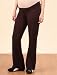 A Pea in the Pod: Fold Over Belly Jersey Knit Roll Waist Fit And Flare Maternity Active Pants