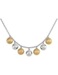 Amalfi™ Stainless Steel Glitter Ball Necklace Pendant with Immersion Plate