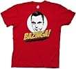 The Big Bang Theory Sheldon Bazinga T-shirt
