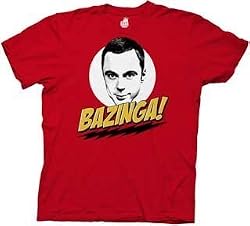The Big Bang Theory Sheldon Bazinga T-shirt