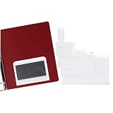 Smead 68153 Self-stick vinyl pockets for 3 x 5 cards, 5-3/8 x 3-5/8, 100/box