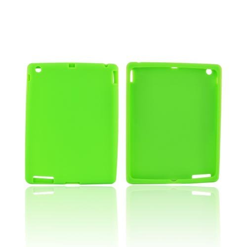 NEON GREEN Silicone Case Cover Skin For Apple 