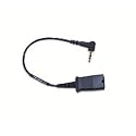 Plantronics Spare QD Conversion Cable (QD to 2.5 Mm Jack)