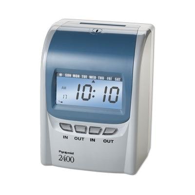 Pyramid 2400 Time Recorder with 10 Card Rack