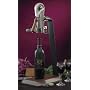 Rogar Champion Wine Opener with Wood Table Stand - Antique Pewter