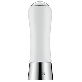 Salt And Pepper Mill 19Cm, Wood, White