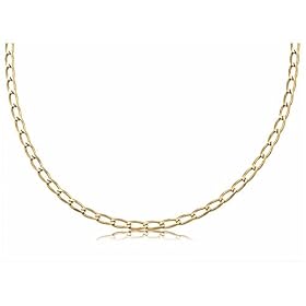 Men's Gold Open Link Chain