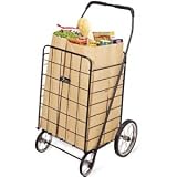 FOLDING 4 WHEEL JUMBO CART/HOOD