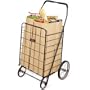 FOLDING 4 WHEEL JUMBO CART/HOOD