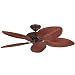 Hunter Ernest Hemingway Hand Carved Wood Palm Leaf/Bamboo Blades