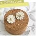 White Brown Crystal Flower Stud Earrings- Gift for Her