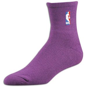 Nba Logoman Quarter Length Sock - Purple