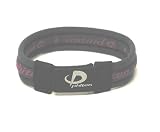 Phiten Titanium Bracelet: Color-Pink Gray, Size-Medium (7
