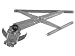 WINDOW REGULATOR 84-88 TOYOTA PICKUP WO VENT MANUAL LF
