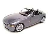 BMW Z4 CONVERTIBLE GREY 1:18 SCALE DIECAST MODEL
