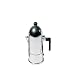 A di Alessi La Cupola Espresso Coffee Maker, 3 Cups, Black, (A9095/3 B)