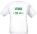 BRITISH COLUMBIA - GREEN LETTERING - State-series - White T-shirt