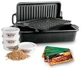 Emerilware 5-in-1 Pre-Seasoned Cast Iron Smoker