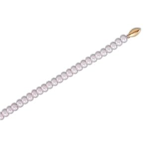 14K Yellow Gold Clasp Cultured Freshwater Pearl Necklace