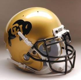 Buy Colorado Buffaloes NCAA Mini Authentic Football Helmet From Schutt by Schutt Sports