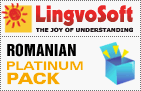 LingvoSoft Romanian Platinum dictionaries software pack