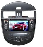 Pino-Intelligent Nissan Tiida 2011- 2012/Nissan Versa 2011- 2012 7 Zoll Touchscreen GPS DVD-Player Navigationssystem Integrierter GPS, Bluetooth, TV, AM / FM mit RDS, iPod, Lenkradfernbedienung, R¨¹ckfahrkamera