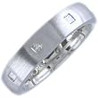 Princess Cut Diamond, 14K White Gold. Diamond Comfort-Fit Wedding Band