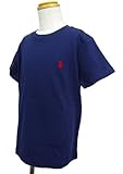 (ポロ ラルフローレン)POLO Ralph Lauren キッズ Tシャツ 半袖 子供服 刺繍 ポニー PONY ブラック×レッド 6 [並行輸入品]