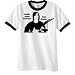 Zombie Attack Defense Team Ringer T-Shirt