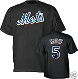 DAVID WRIGHT New York Mets (100% Cotton) ADULT T-SHIRT with Name & Number
