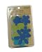 CHIP CHAT FLOWERS-LIM AQUA BLU
