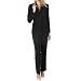 Kasper 2pc Navy Crepe Pantsuit, 12