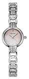 Accurist LB1210 Ladies silver stone set  bracelet watch