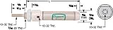 1/2 Bore x 1. Stroke, Double Acting, Stud Mount, Clippard Stainless Steel Pneumatic Cylinders (1 Each)