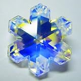6704 Snowflake Pendant 20MM Crystal AB
