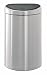 BRABANTIA 336065 Design Abfalleimer Twin bin 10/23 L matt steel