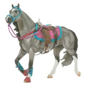 Western Performance Riding Set - Hot Colored by Breyer