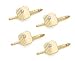 14K Gold and Diamond Tuxedo Shirt Stud Set