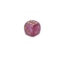 Velvet 12mm d6 Purple/gold Pipped Dice